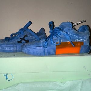 Off-White blue shoes